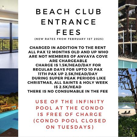 Anvaya Cove Short Term Rental Condos Morong  Buitenkant foto